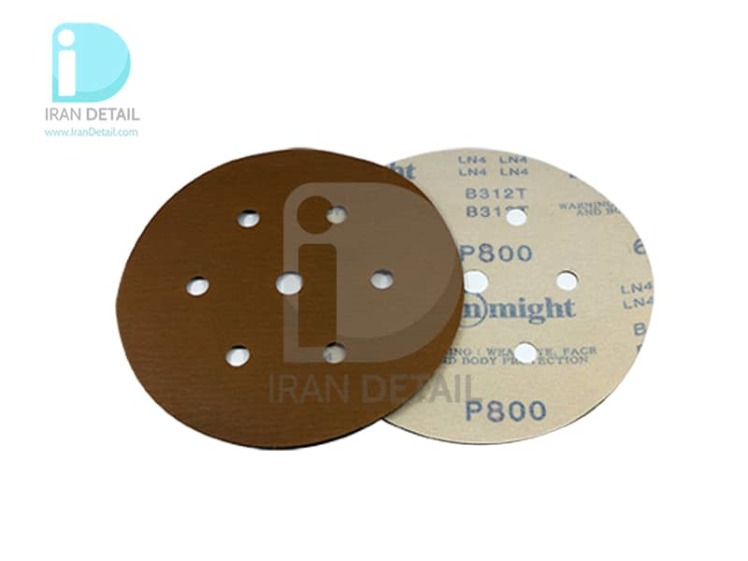 ورق سنباده دیسکی (دایره ای) سان مایت مدل Sunmight Abrasive Sheet P800 