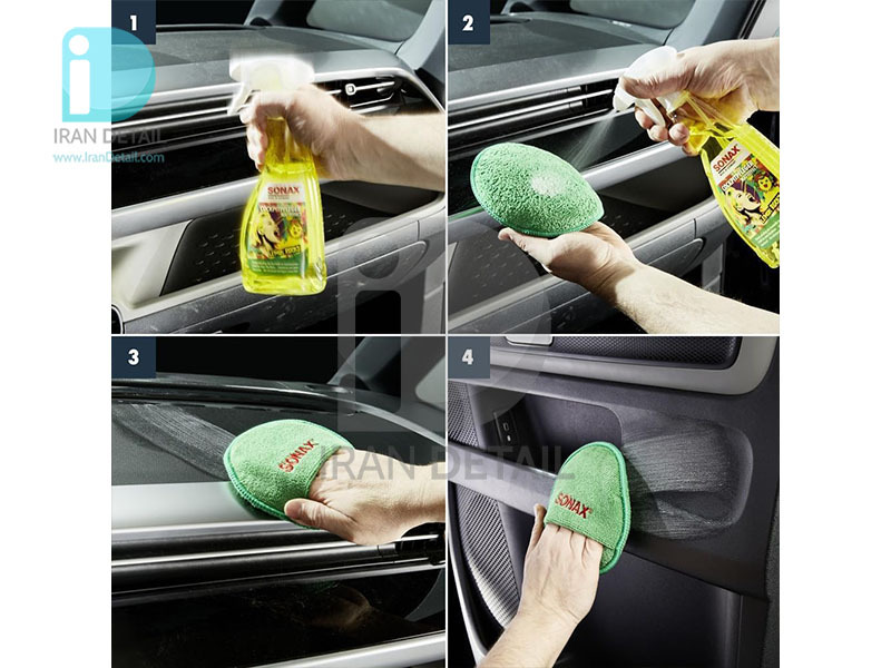  Sonax Cockpit Spray Matt Effect Lemon Rocks 500ml 