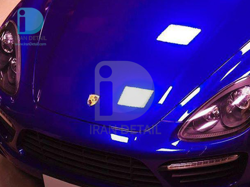  کاور محافظتی پی وی سی مخصوص خودرو رول 25 متری هکزیس مدل Hexis SkinTac HX30BNEB Neon Blue 