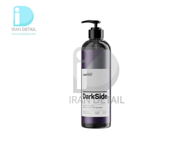 اسپری آبگریزکننده لاستیک خودرو 500 میلی لیتری کارپرو مدل Carpro DarkSide 500ml