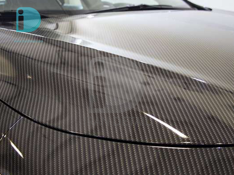  کاور محافظتی پی وی سی مخصوص خودرو رول 25 متری هکزیس مدل Hexis SkinTac HX30CAONEB Carbon One Gloss Carbon Fibre 
