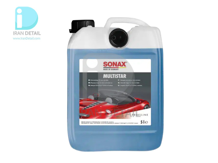 شوینده چندمنظوره مولتی استار 5 لیتری سوناکس مدل Sonax Multistar Universal Cleaner