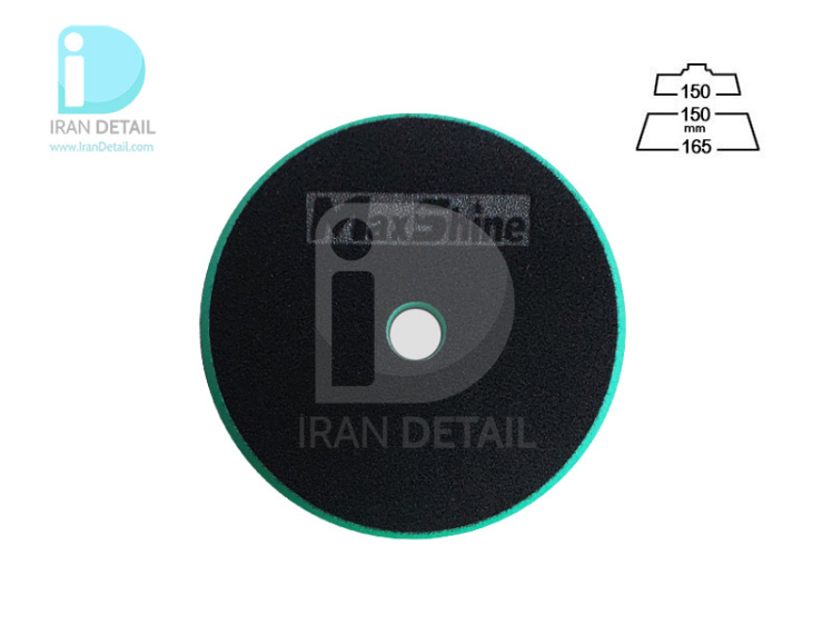 پد پولیش زبر 150 ميلی متری سبز مكس شاین مدل MaxShine Green High Pro Heavy Cutting Foam Pad 6inches