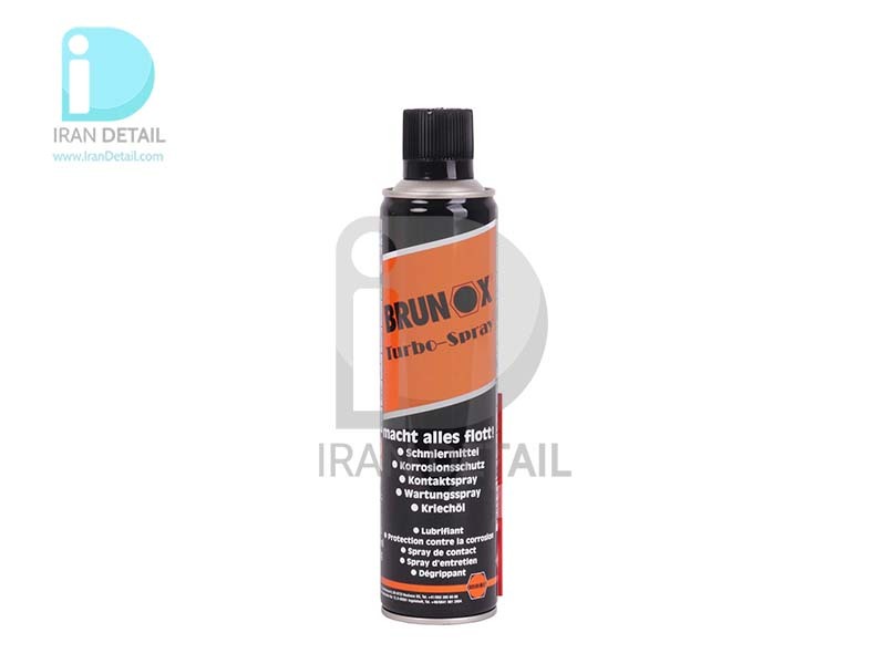  اسپری روان کننده چندمنظوره توربو برونوکس مدل Brunox Turbo-Spray 400ml 