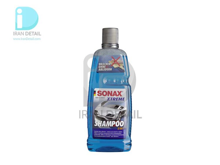 شامپو اکستریم سوناکس 1 لیتری مخصوص بدنه خودرو مدل Sonax Xtreme Shampoo 2in1 1L