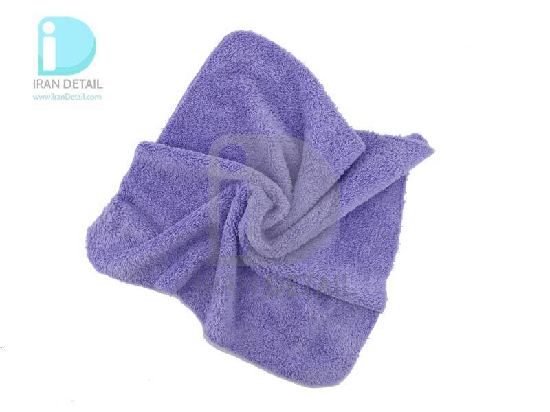  دستمال حوله ای مایکروفایبر بنفش مدل 36*34 Microfiber Towel Purple 