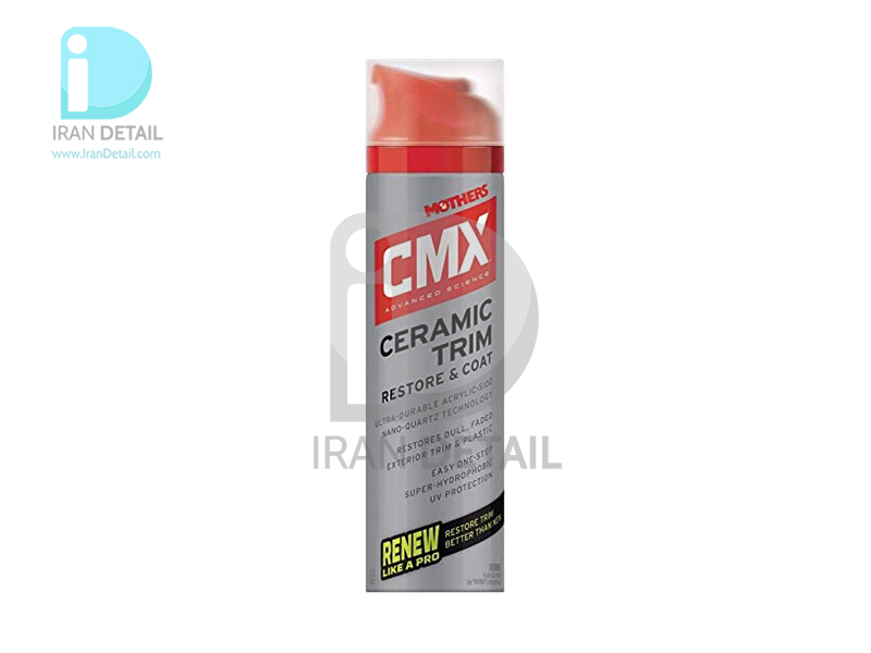 اسپری پوشش سرامیک و بازساز رنگ سطوح پلاستیکی سی ام اکس مادرز مدل Mothers CMX Ceramic Trim Restore & Coat 198ml 1300 