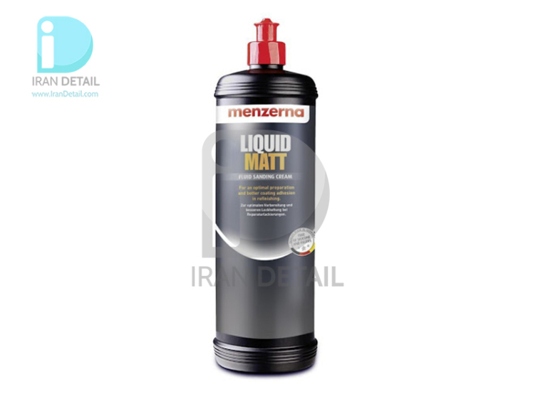 مایع سنباده خمیری یک لیتری منزرنا مدل Menzerna Liquid Matt 1 Litre