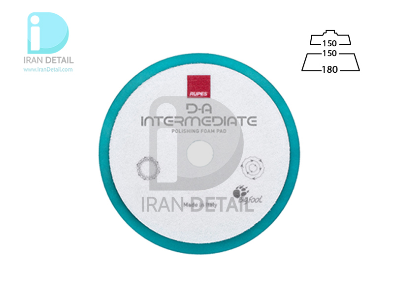 پد آبی اوربيتال متوسط مدل RUPES 9.DA180B 