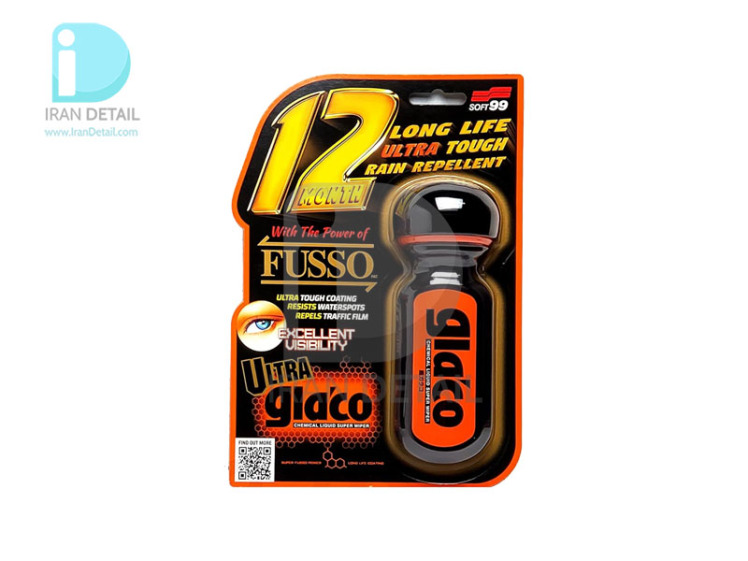 پوشش نانو سرامیک شیشه گلاکو 70 میلی لیتر سافت 99 مدل Soft99 Ultra Glaco