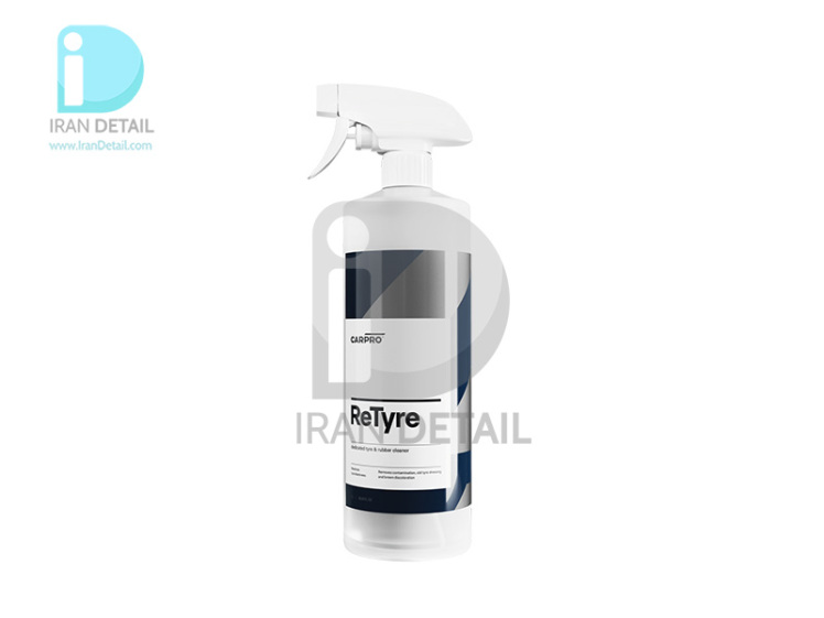 تمیزکننده لاستیک و قطعات لاستیکی خودرو 1 لیتری کارپرو مدل Carpro ReTyre 1L