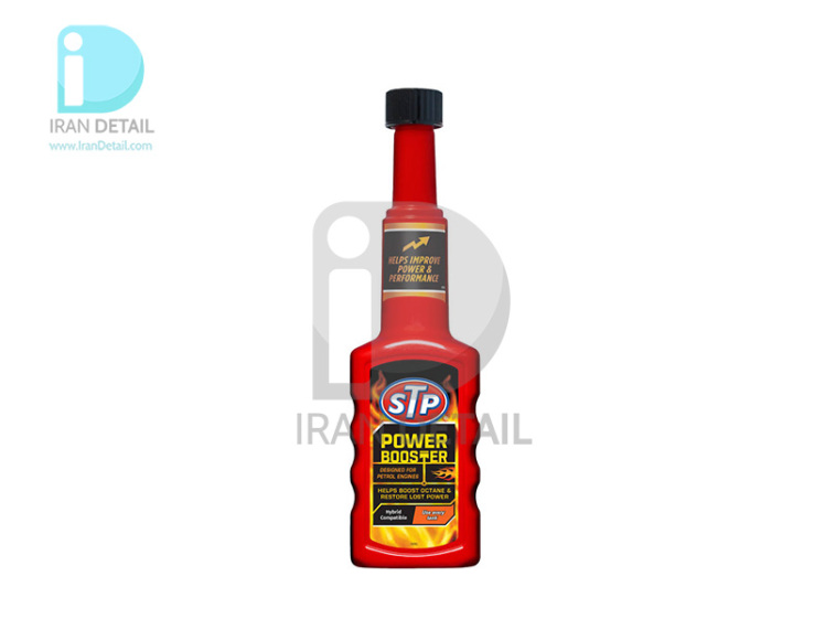 اکتان بوستر و تقویت کننده قدرت موتورهای بنزینی 200 میلی لیتری اس تی پی مدل STP Power Booster 200ml