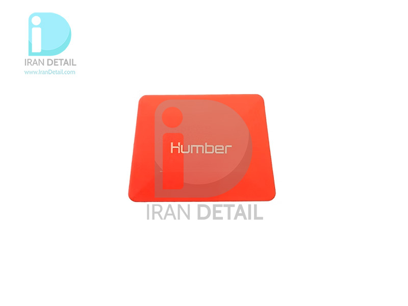 کاردک اجرای کاور نرم دو لبه قرمز هامبر مدل Humber Soft Material Double Sided Scraping A37Red