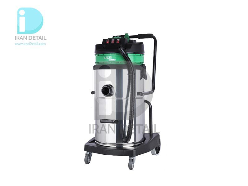  جاروبرقی سه موتور آب و خاک ساده گرین مدل Green Vacuum Cleaner Wet & Dry H703 
