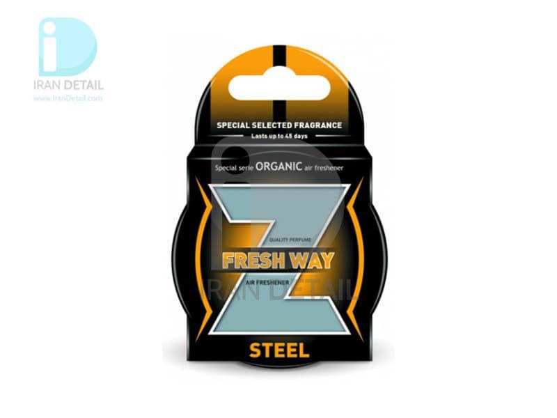  خوشبوکننده خودرو کنسروی فرش وی مدل Fresh Way Z STEEL 
