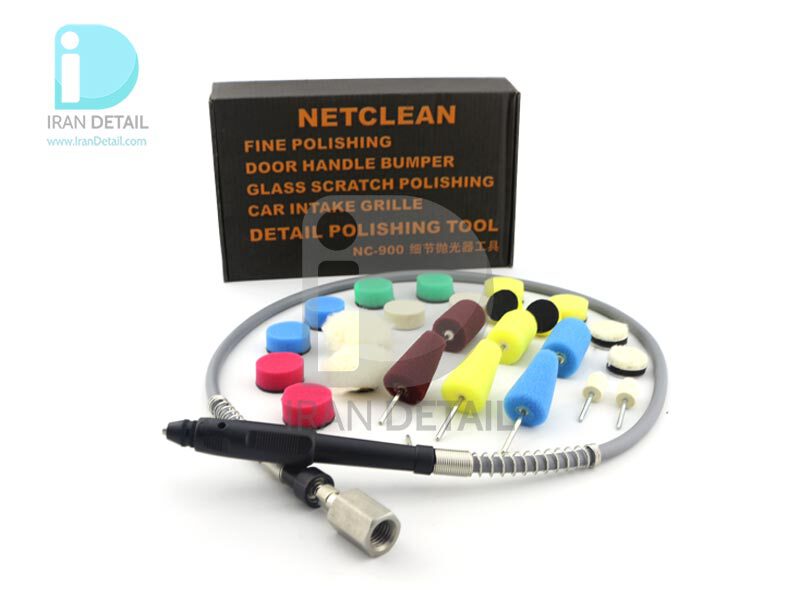  کیت کامل پولیش مینیاتوری نت کیلین مدل NetClean Detail Polishing Tool NC900 