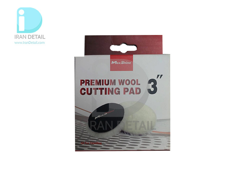  MaxShine Premium Wool Cutting Pad 3inches 