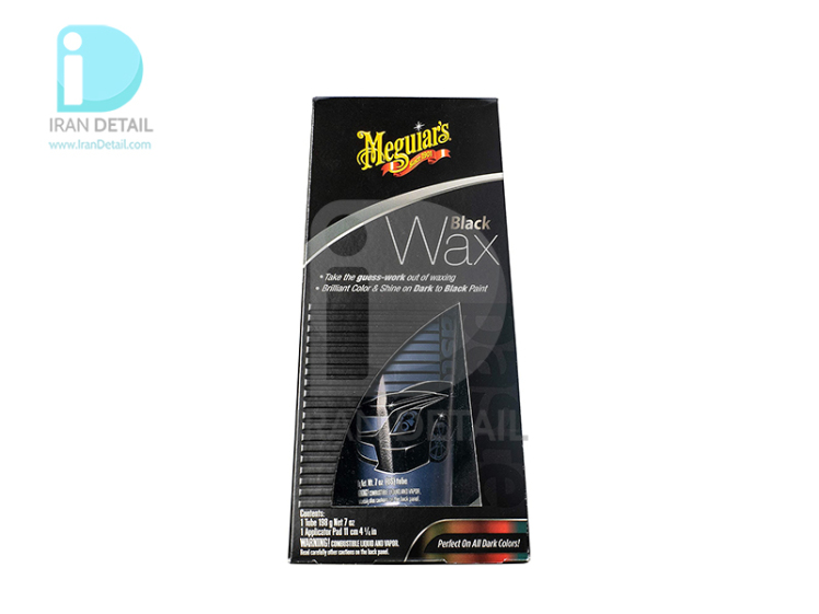 واکس مخصوص خودرو رنگ مشکی و تیره مگوایرز مدل Meguiars Black Wax Cream G6207