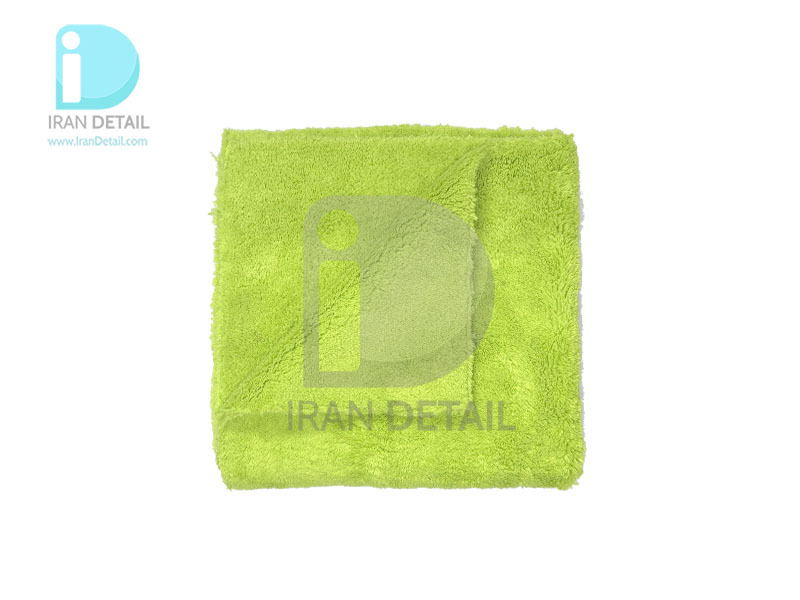  دستمال حوله مايكروفايبر سبز سورین بو مدل 40*40 Surainbow Microfiber Towel 