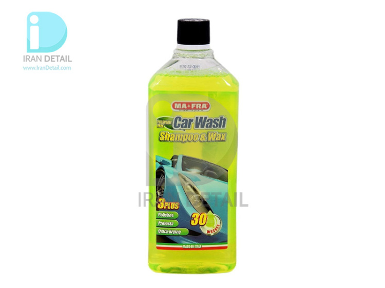 شامپو واکس مخصوص بدنه خودرو مفرا 1 لیتری مدل Mafra Car Wash Shampoo & Wax 