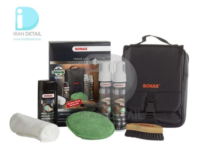 کیت تمیز کننده و محافظ چرم سوناکس مدل Sonax PremiumClass Leather Care Set