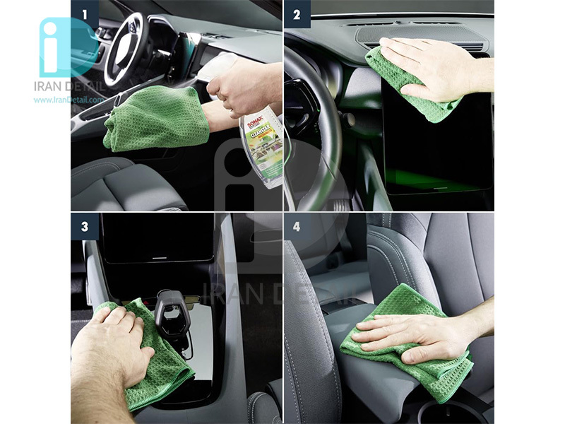  Sonax Microfiber Cloth Glass+Interior 38x38cm 