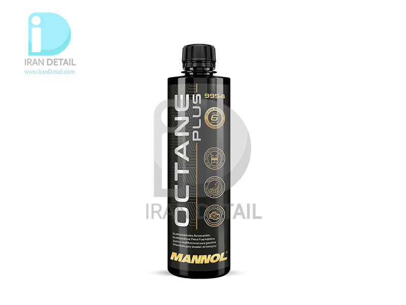  مکمل سوخت و اکتان بوستر مانول مدل MANNOL Octane Pluse 450ml 