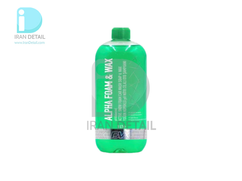  شامپو واکس 1 لیتری با رایحه سیب دیورتکس مدل DVX Alpha Foam & Wax 1L 