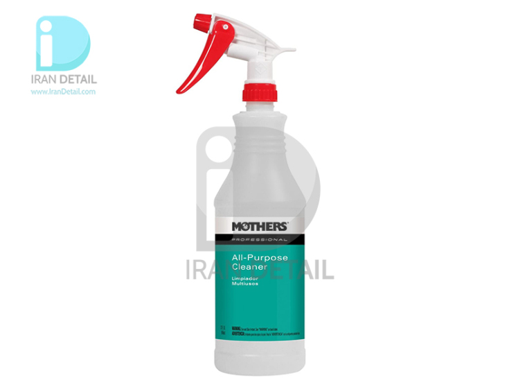 ظرف اسپری پاشش تمیزکننده همه کاره یک لیتری مادرز مدل Mothers Professional All-Purpose Cleaner Spray Bottle 1L 87132