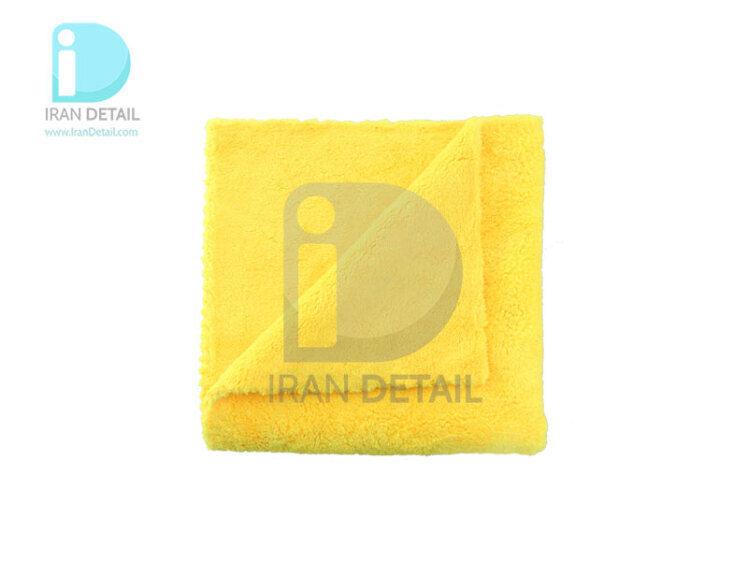 دستمال حوله مايكروفايبر زرد سورین بو مدل 40*40 Surainbow Microfiber Towel