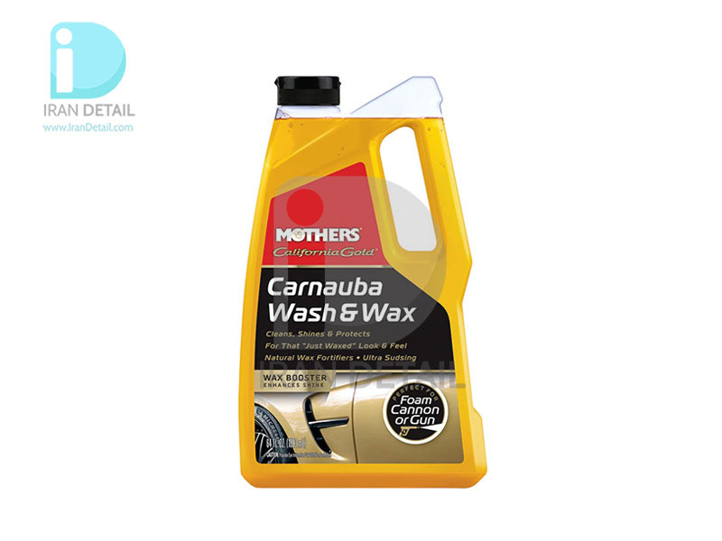  شامپو واکس کارناوبا کنسانتره 2 لیتری مادرز مدلMothers Carnauba Wash & Wax 5674 