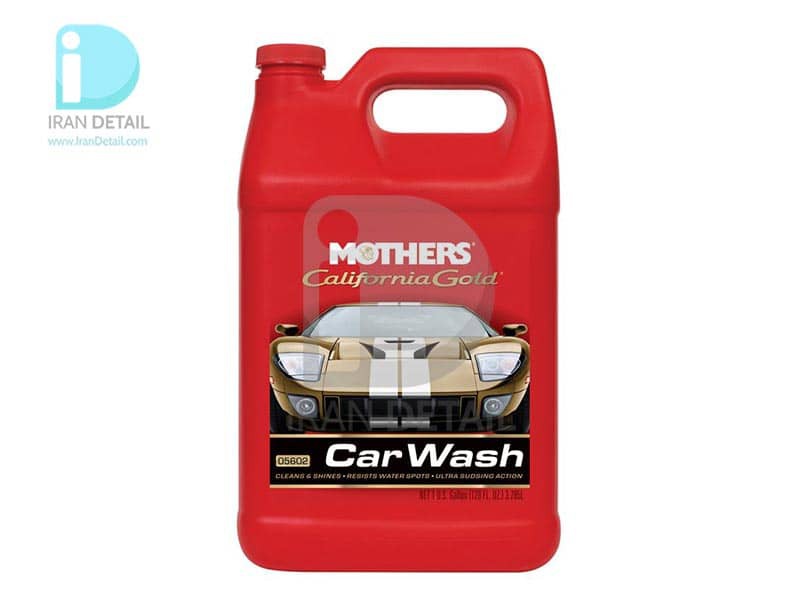  شامپو براق کننده کالیفورنیا گلد 4 لیتری مادرز مدل 5602 Mothers Car Wash California Gold 