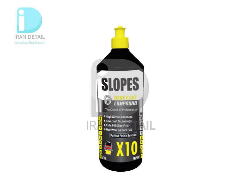  پولیش زبر یك لیتری اسلوپس مدل Slopes Ultra Cut Compound X11 