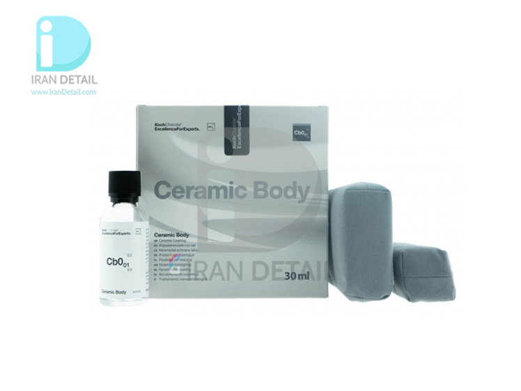 مايع سراميك نانو 30 میلی لیتری کوکمی-كخ كيمی مدل Koch Chemie Ceramic Body Cb0.01 30ml