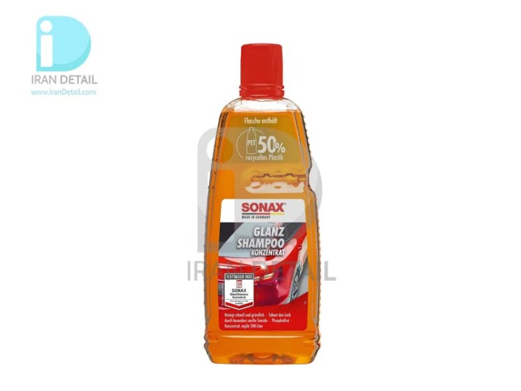شامپو براق کننده غلیظ یک لیتری سوناکس مدل Sonax Gloss Shampoo Concentrate 1L