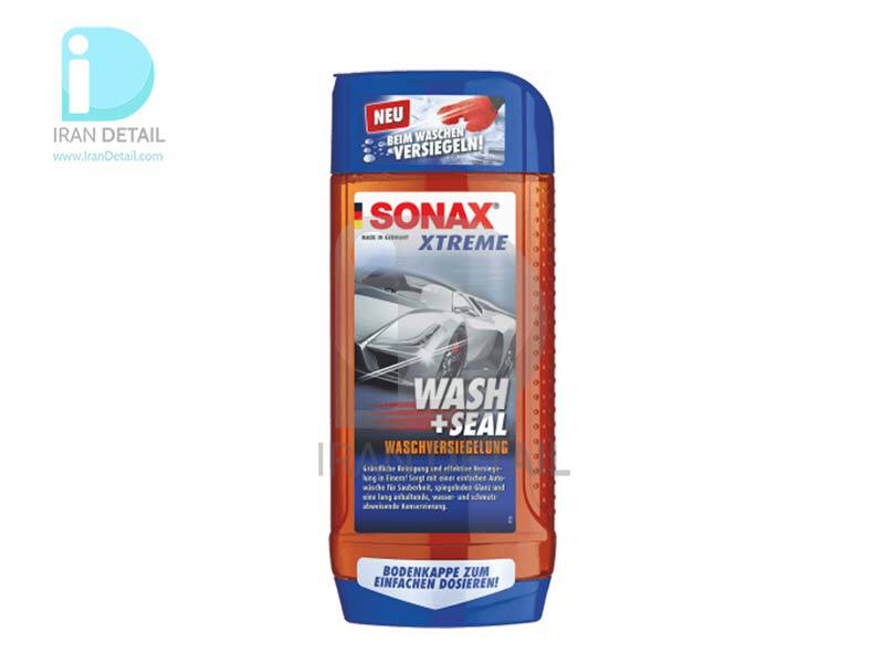  شامپو محافظ بدنه و آبگریز کننده اکستریم 500 میلی لیتر سوناکس مدل Sonax Xtreme Wash & Seal 
