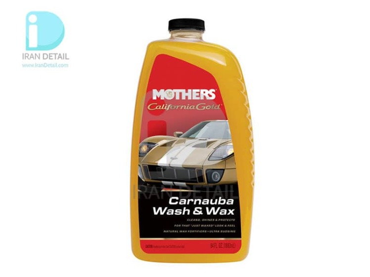 شامپو واکس کارناوبا کنسانتره 2 لیتری مادرز مدلMothers Carnauba Wash & Wax 5674