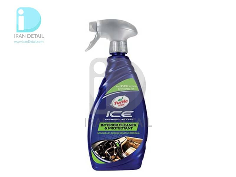  اسپری تمیز کننده سطوح داخلی خودرو ترتل واکس مدل Turtle Wax Ice All in One Interior Cleaner & Protectant 591ml 