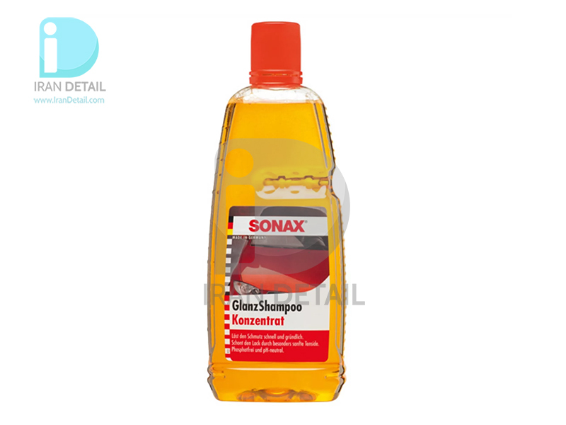  شامپو براق کننده غلیظ یک لیتری سوناکس مدل Sonax Gloss Shampoo Concentrate 1L 