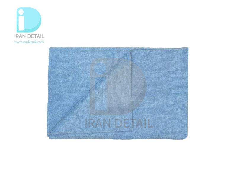  دستمال مايكروفايبر آبی بدون لبه سورین بو مدل Surainbow Microfiber Cloth Edgeless 40*60mm 