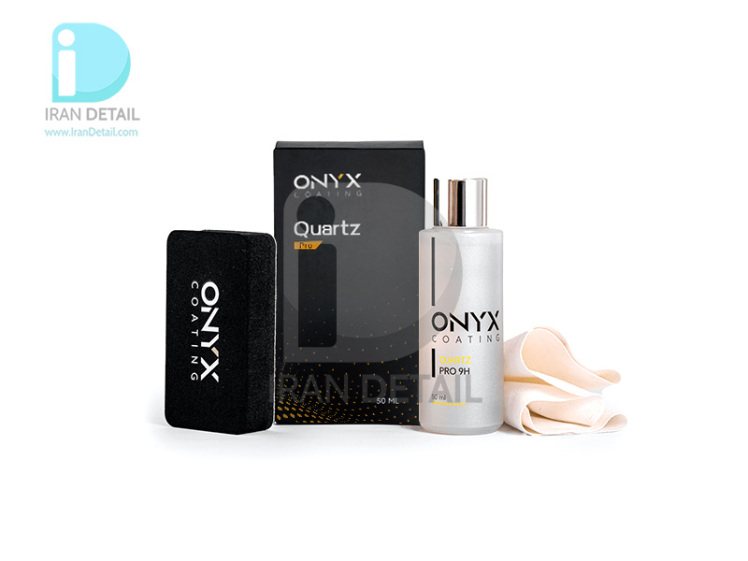 سرامیک بدنه خودرو کوارتز پرو اونیکس مدل Onyx Coating Quartz Pro Ceramic Coating 9H 50ml
