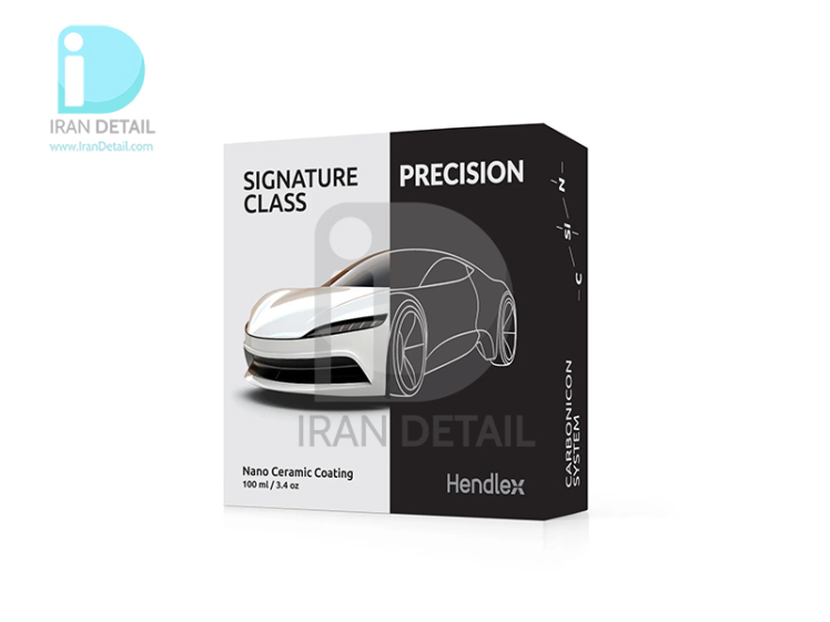 سرامیک 3 ساله مخصوص بدنه خودرو 100 میلی لیتری هندلکس مدل Hendlex Nano Ceramic Coating Signature Class Precision