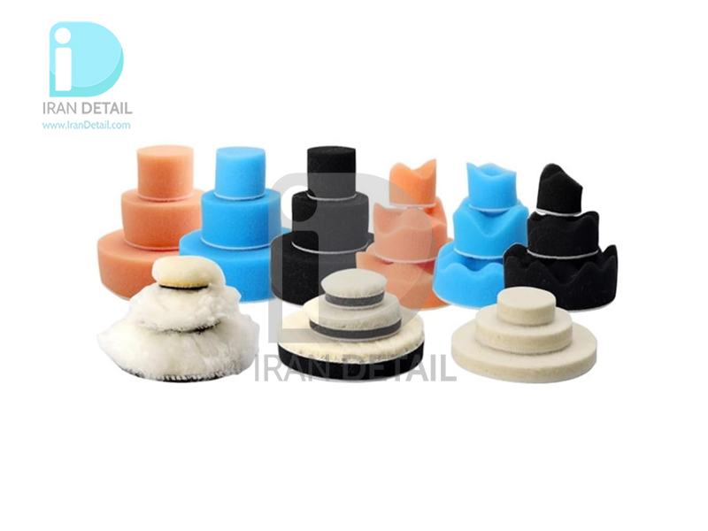  کیت پد 1، 2 و 3 اینچ مدل Mini Polishing Pads kit 1,2,3 inches 