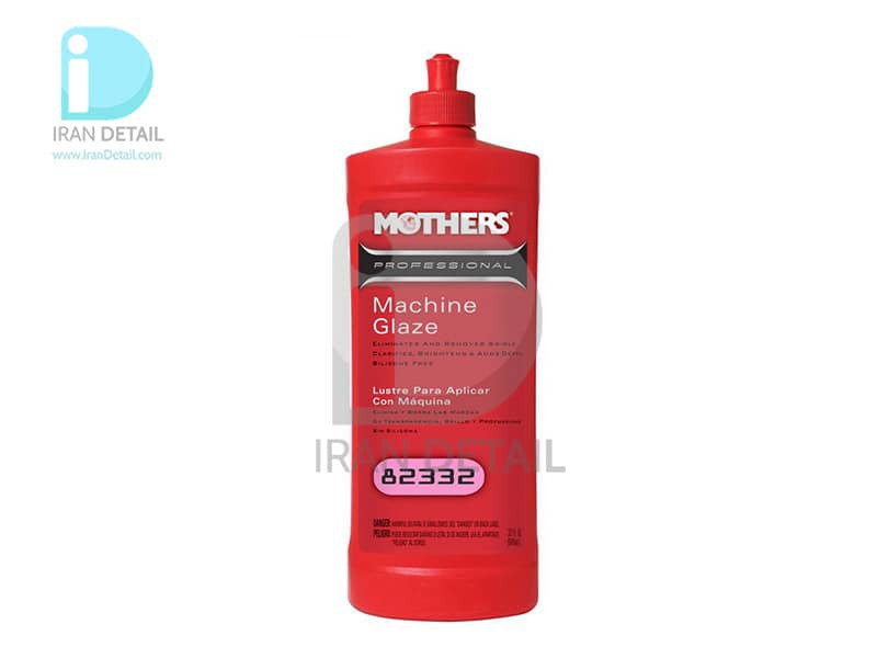  پوليش براق حرفه اي 1 لیتری مادرز مدل Mothers Professional Machine Glaze 82332 