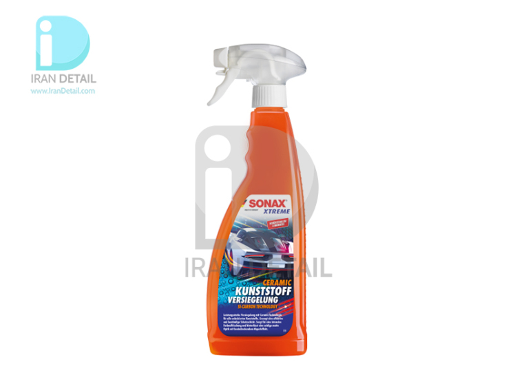 اسپری پوشش سرامیکی پلاستیک خودرو اکستریم سوناکس مدل Sonax Xtreme Ceramic Plastic Sealing 750ml