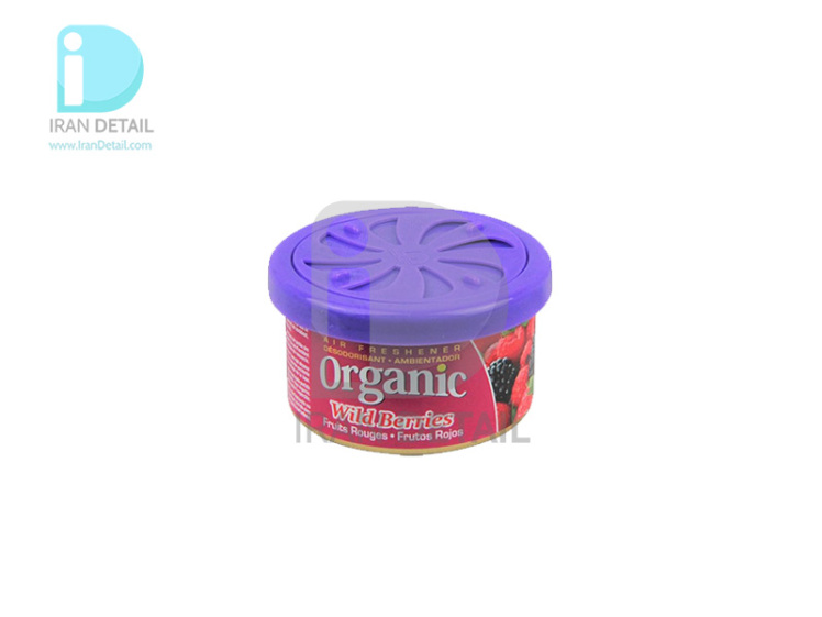 خوشبوكننده كنسروي ال اند دي با رايحه شاه توت مدل L&D Organic Wildberries Air Freshener