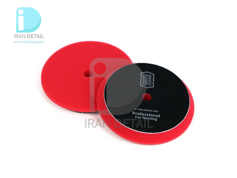  روش استفاده Surainbow DA Soft Cut Polishing Pad 5inches Red t-6003c 