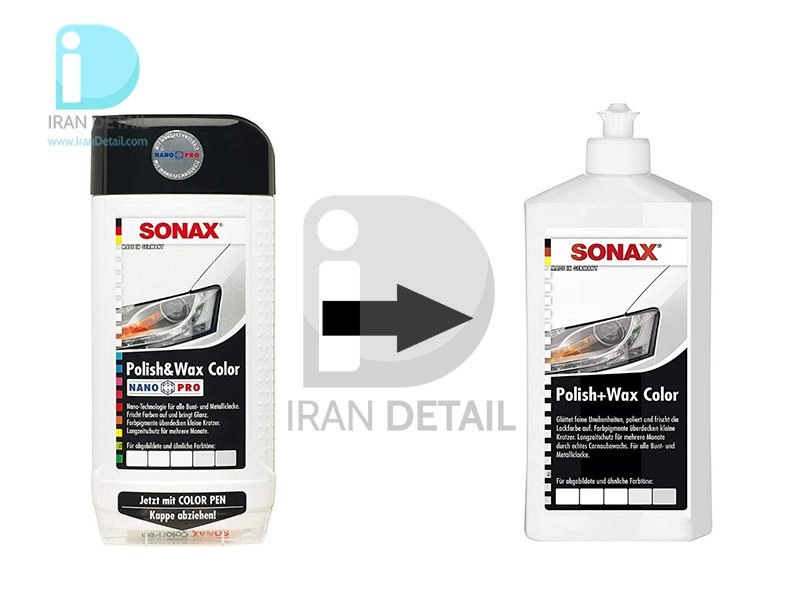  خرید پولیش و واکس سفید 500 میلی لیتر سوناکس مدل Sonax Polish & Wax Color White 500ml 