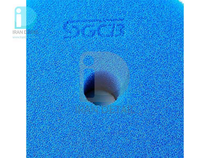  پد پولیش زبر آبی اس جی سی بی 150 میلی متری SGCB Foam Cutting Pad Hook & Loop Blue 6inches SGGA094 