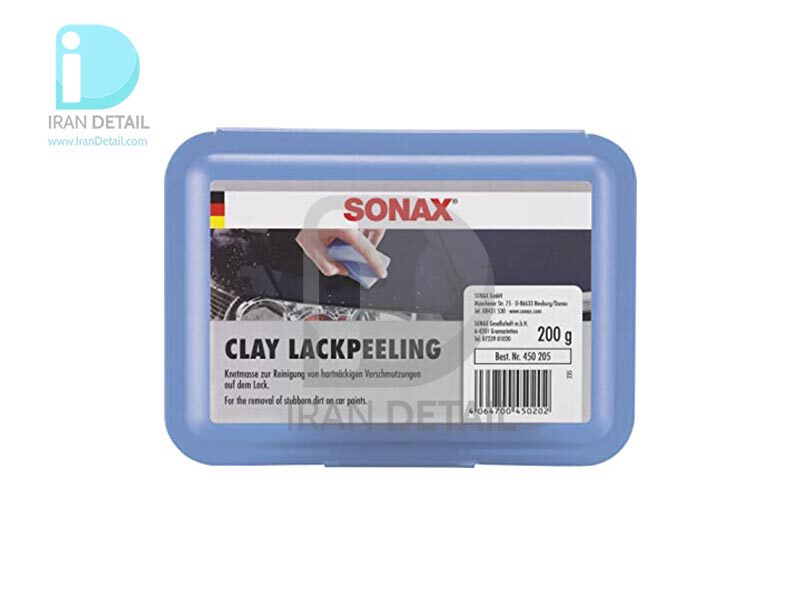  خمیر کلی نرم آبی 200 گرمی سوناکس مدل Sonax Clay Bar Blue 